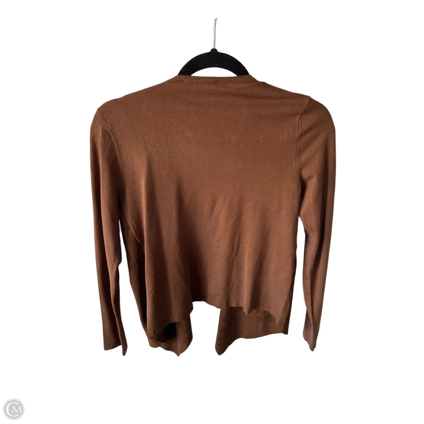 Sweater Cardigan By Inc In Brown, Size: S