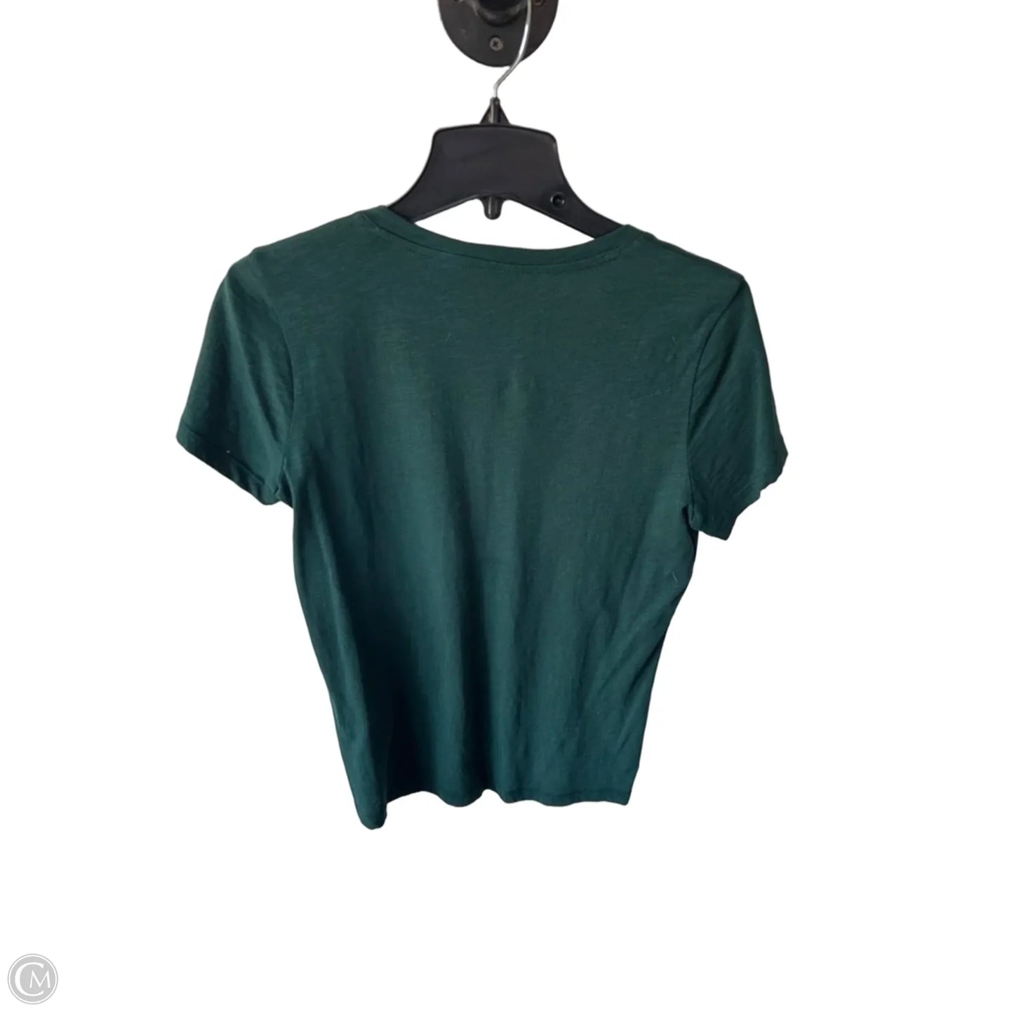Top Short Sleeve Basic By Madewell In Green, Size: S