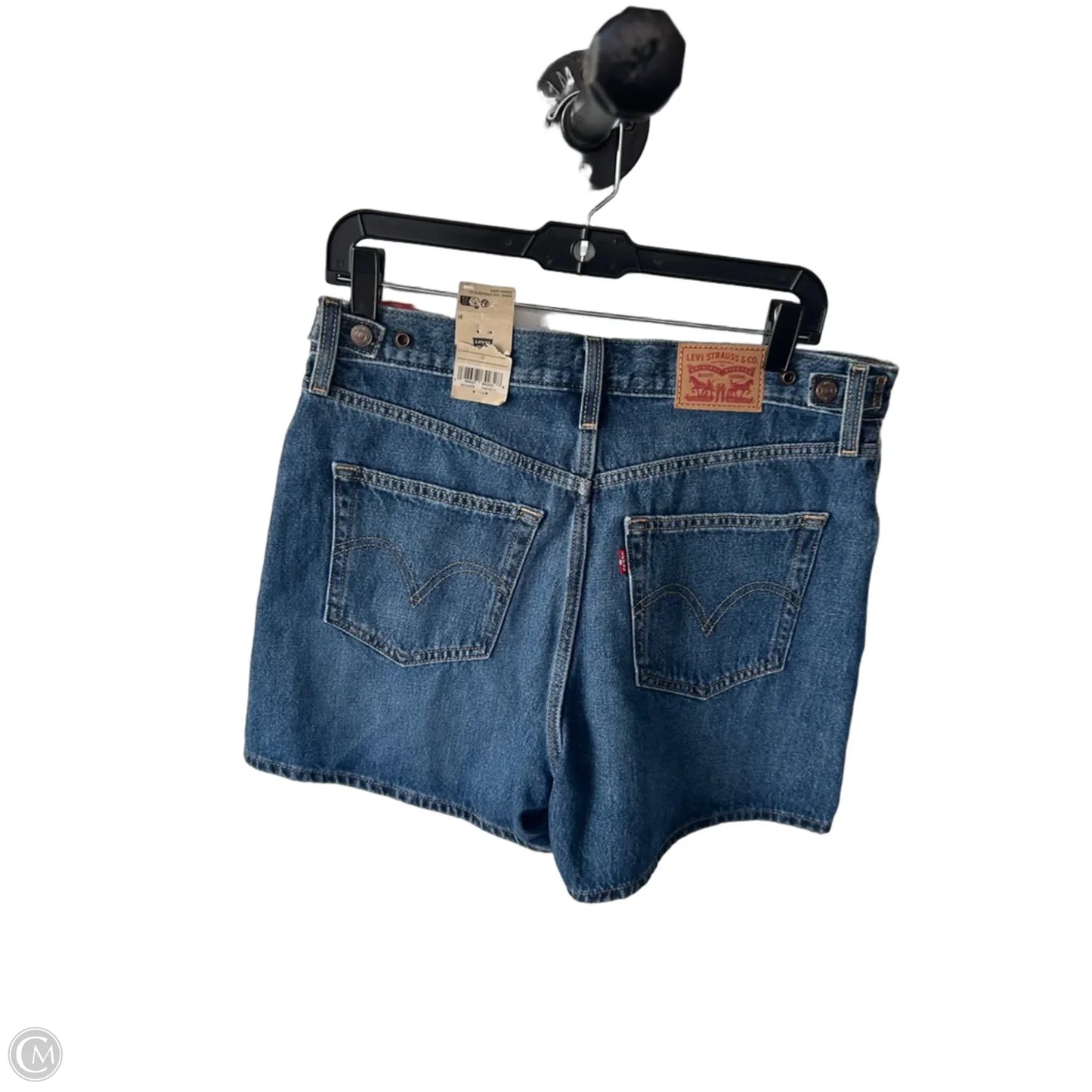 Shorts By Levis In Blue Denim, Size: 12