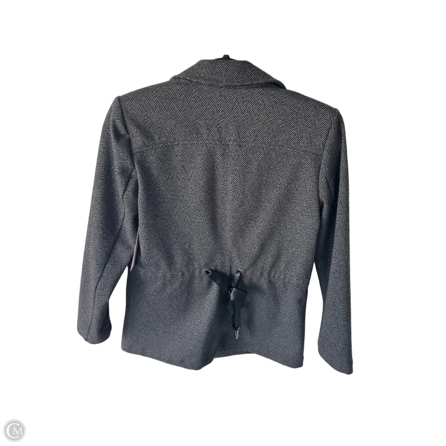 Blazer By White House Black Market In Black & Grey, Size: Xs