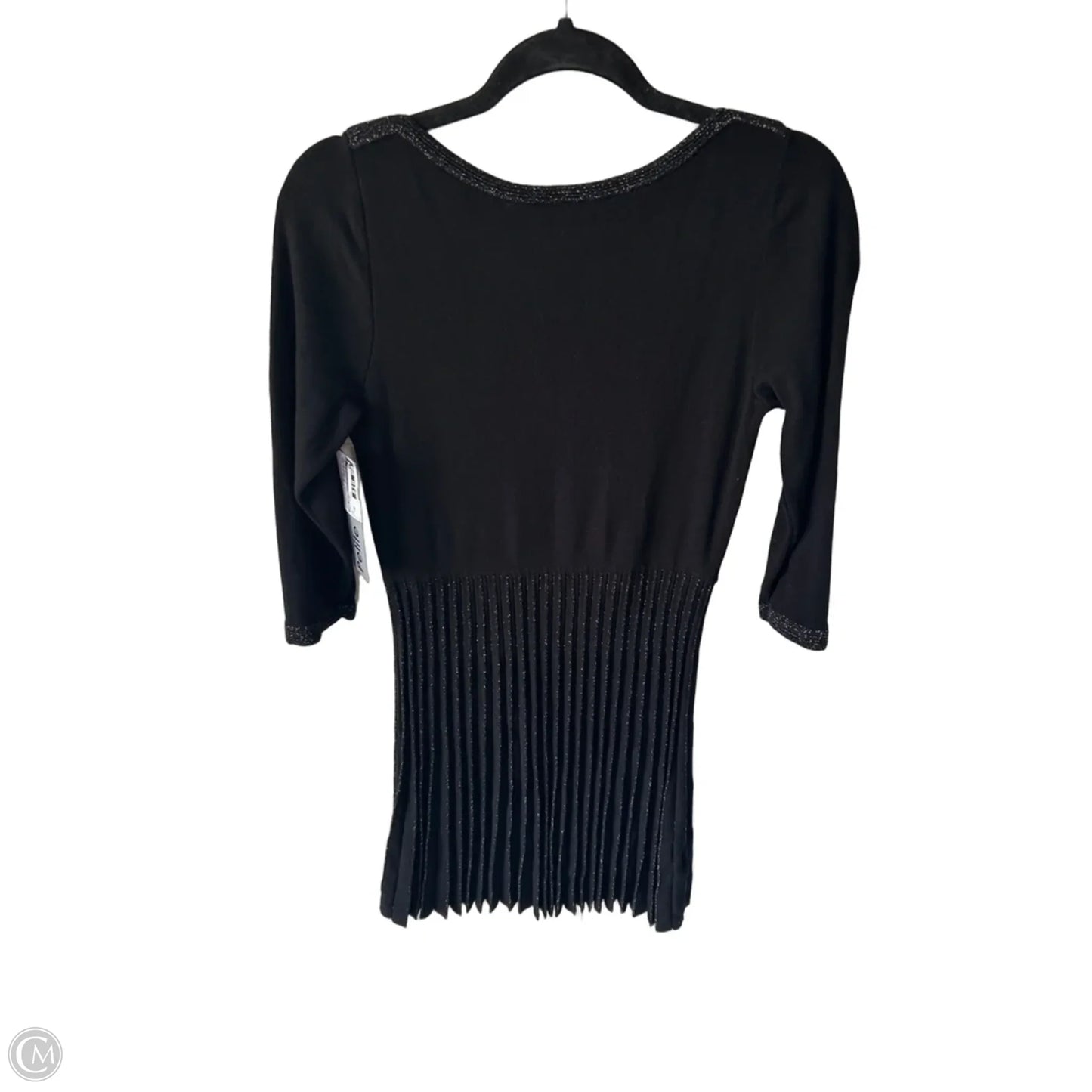 Dress Work By Ann Taylor In Black & Silver, Size: Mp