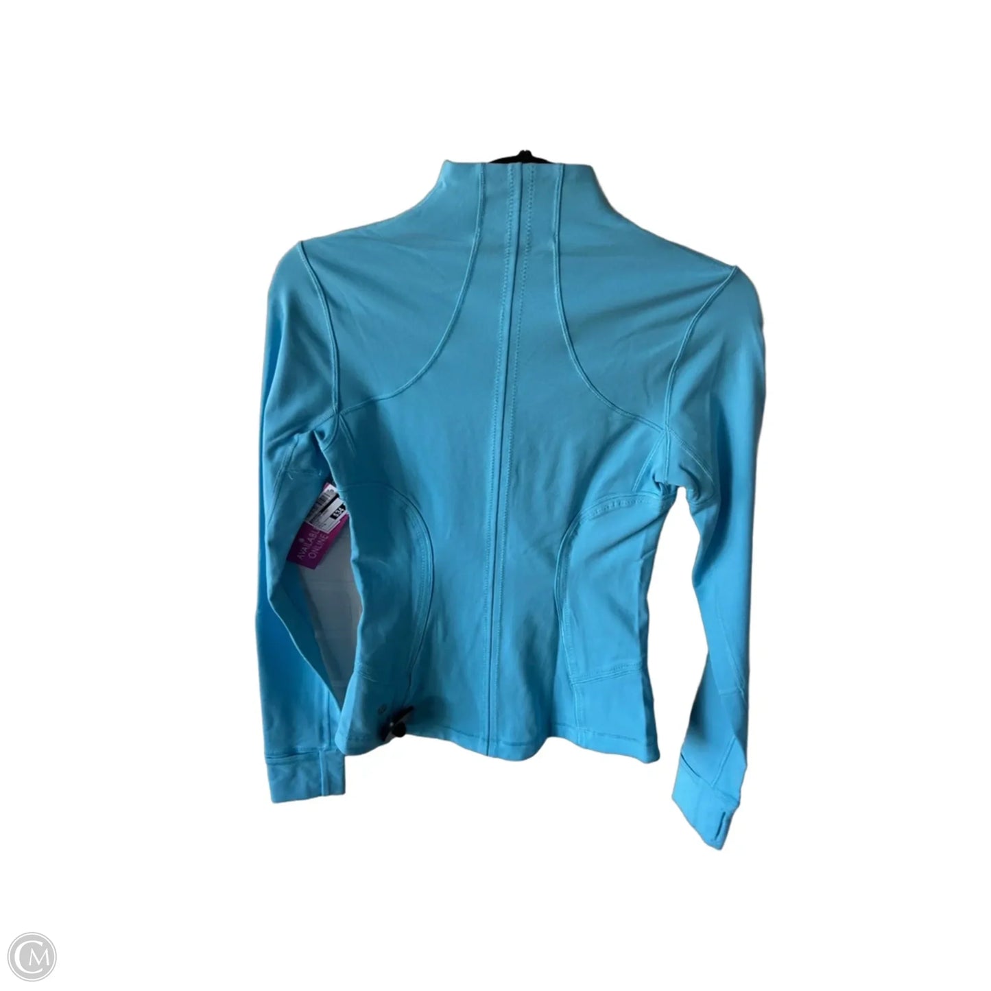 Athletic Jacket By Lululemon In Blue, Size: S