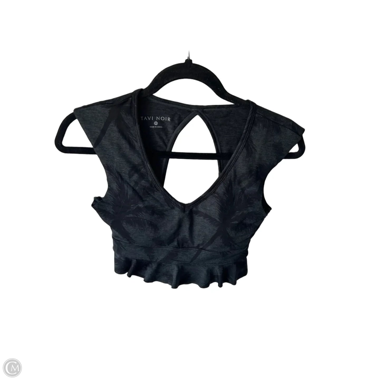Athletic Bra By Tavi In Black, Size: Xs