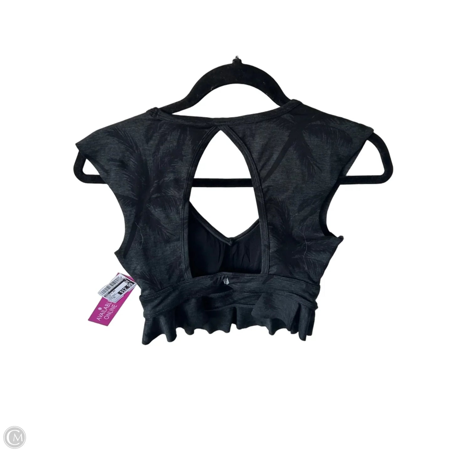 Athletic Bra By Tavi In Black, Size: Xs