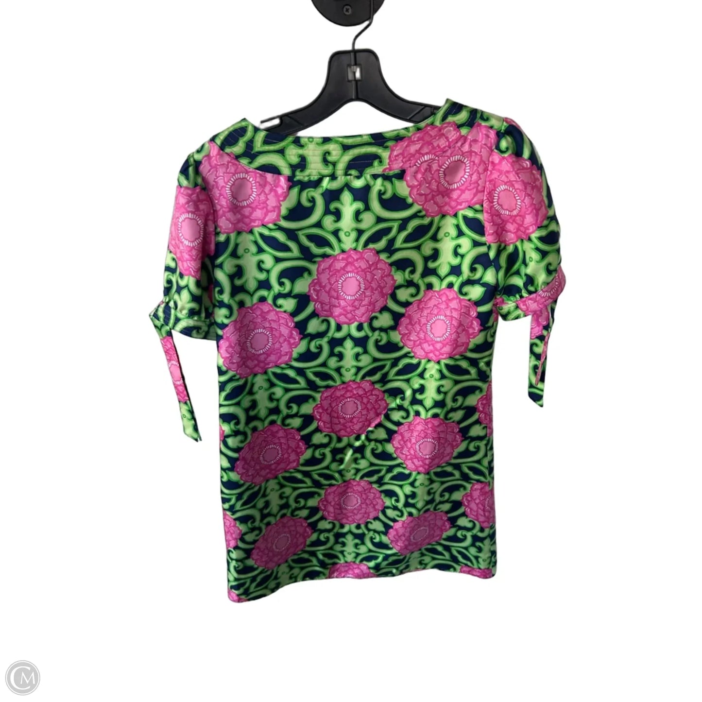 Dress Designer By Lilly Pulitzer In Green & Pink, Size: Xs