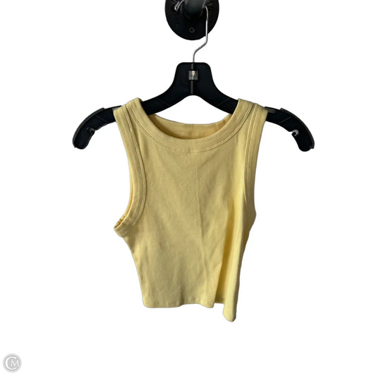 Tank Top By Old Navy In Yellow, Size: S