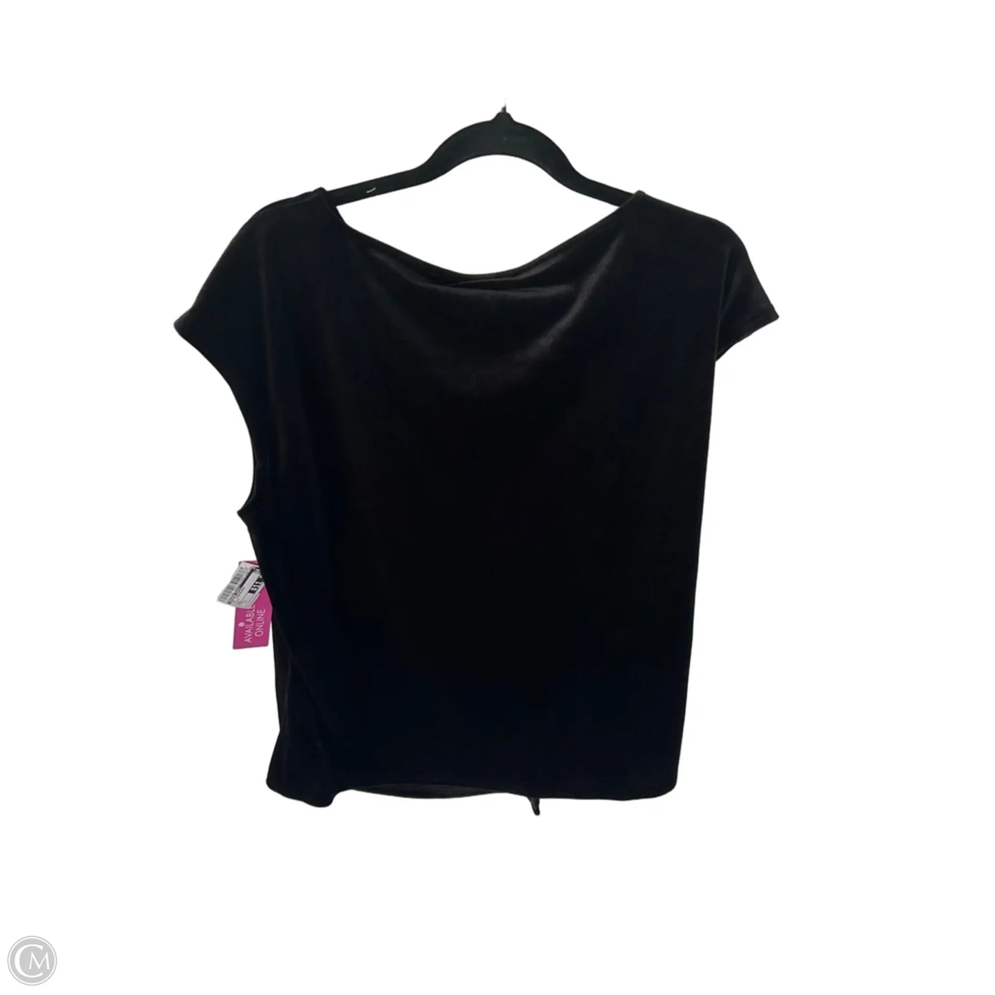Top Sleeveless By Modern Works In Black, Size: L