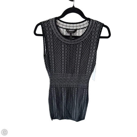 Dress Work By Bcbgmaxazria In Black & White, Size: S