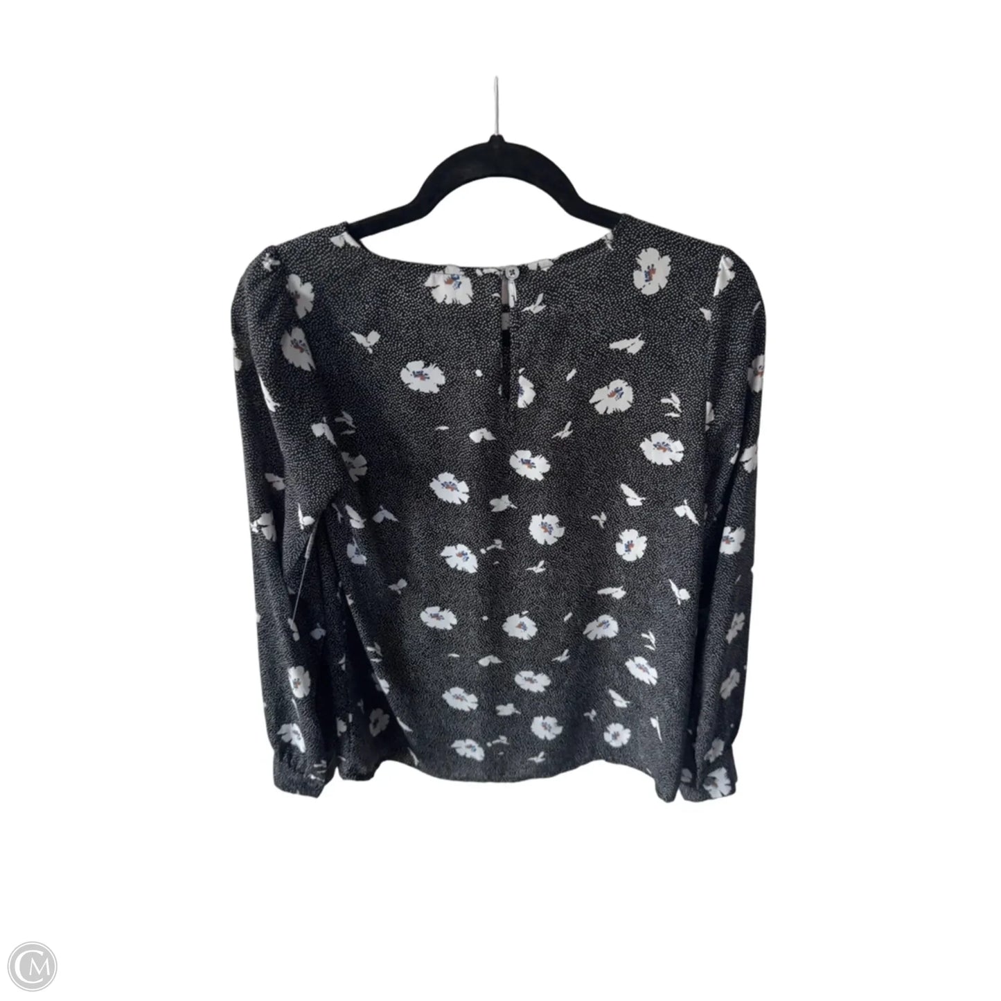 Top Long Sleeve By J. Crew In Black & White, Size: Xs
