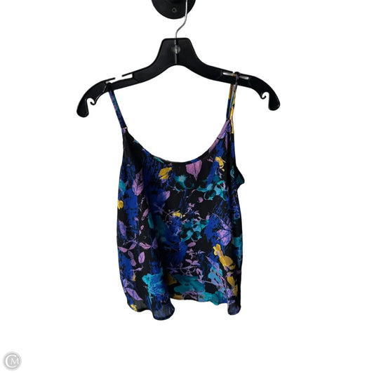 Top Cami By Apt 9 In Black & Blue, Size: M