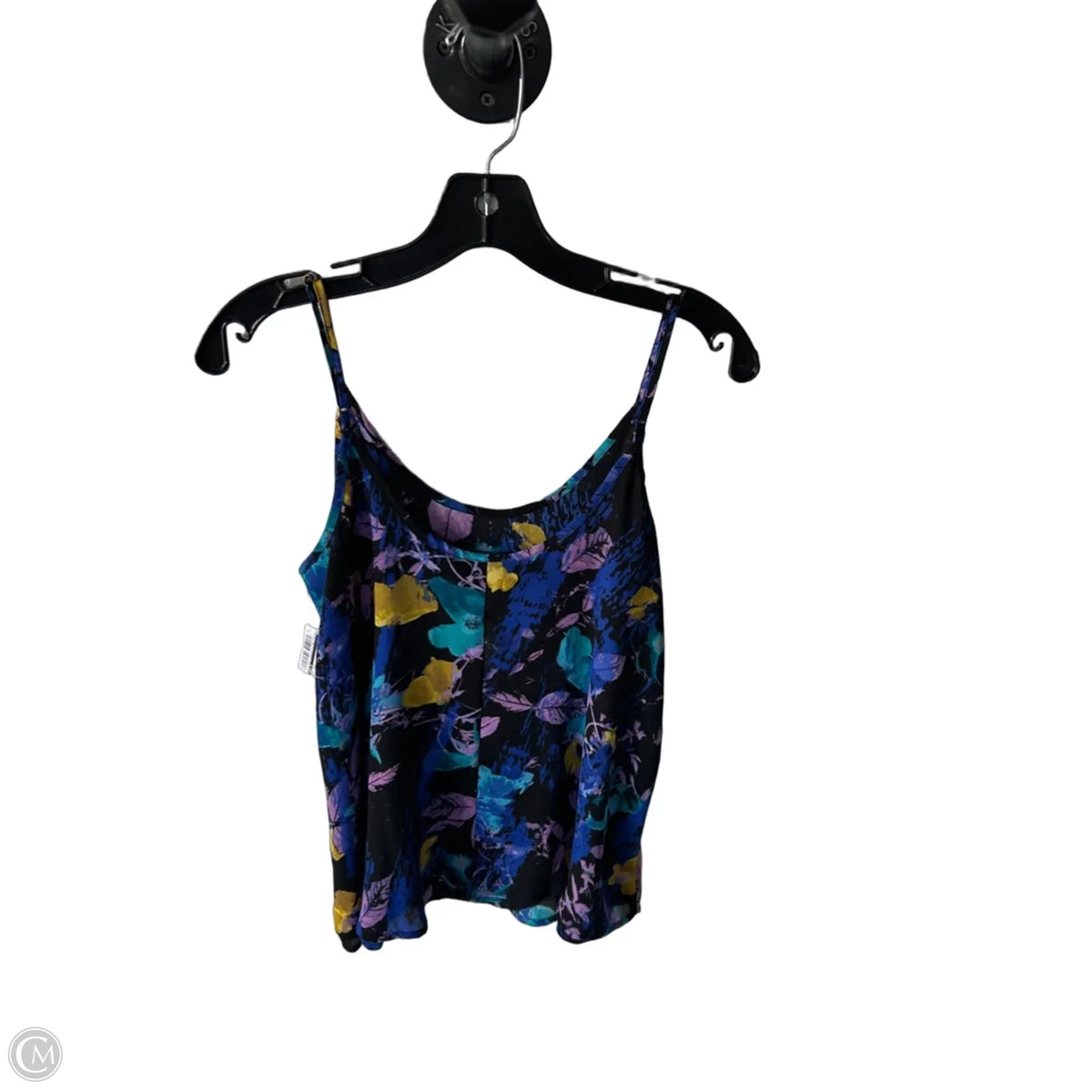 Top Cami By Apt 9 In Black & Blue, Size: M
