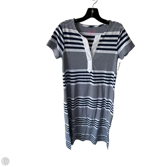 Dress Casual Maxi By Vineyard Vines In Blue & White, Size: Xs