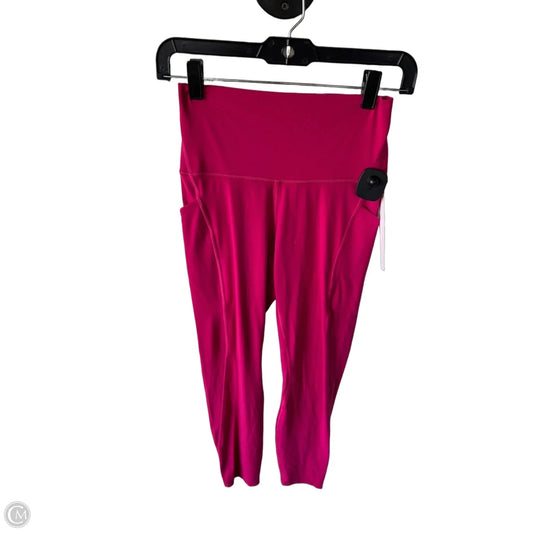 Athletic Leggings By Lululemon In Pink, Size: 6