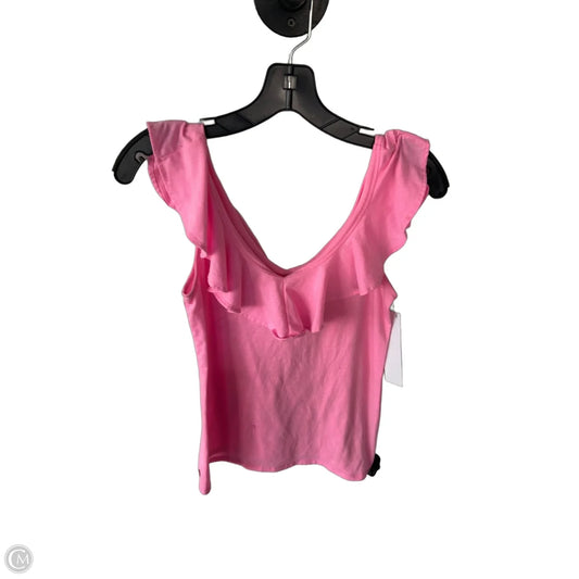 Top Sleeveless Designer By Lilly Pulitzer In Pink, Size: Xs