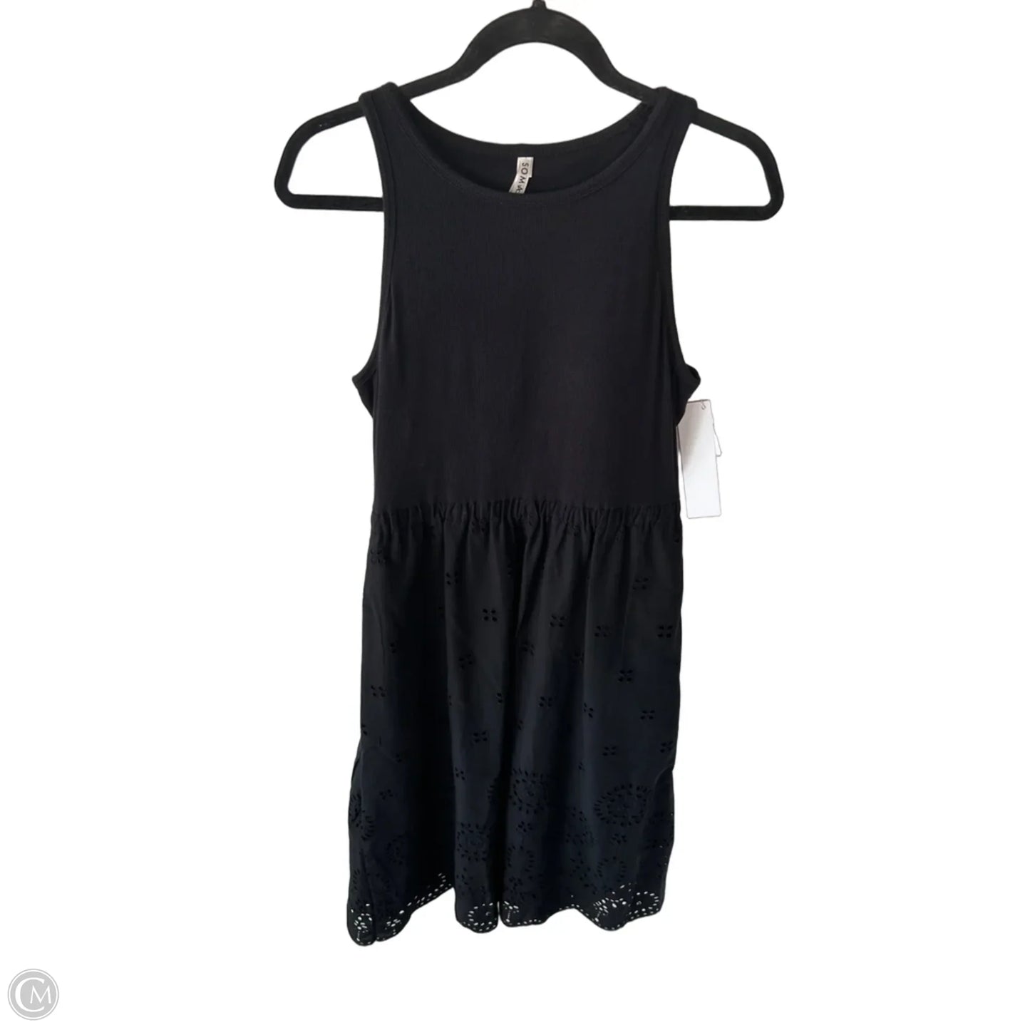 Dress Casual Midi By Soma In Black, Size: M