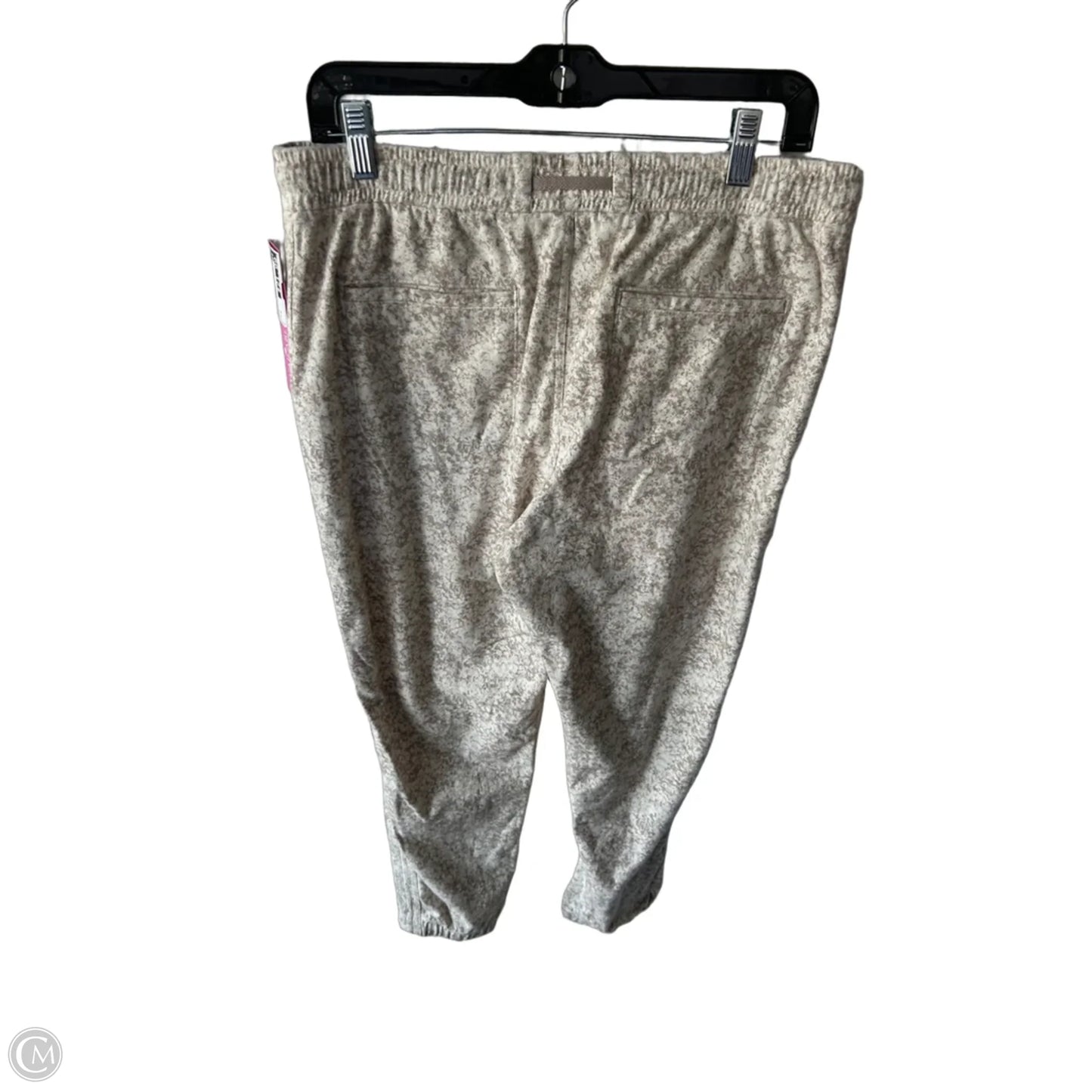 Athletic Pants By Athleta In Cream & Tan, Size: 8