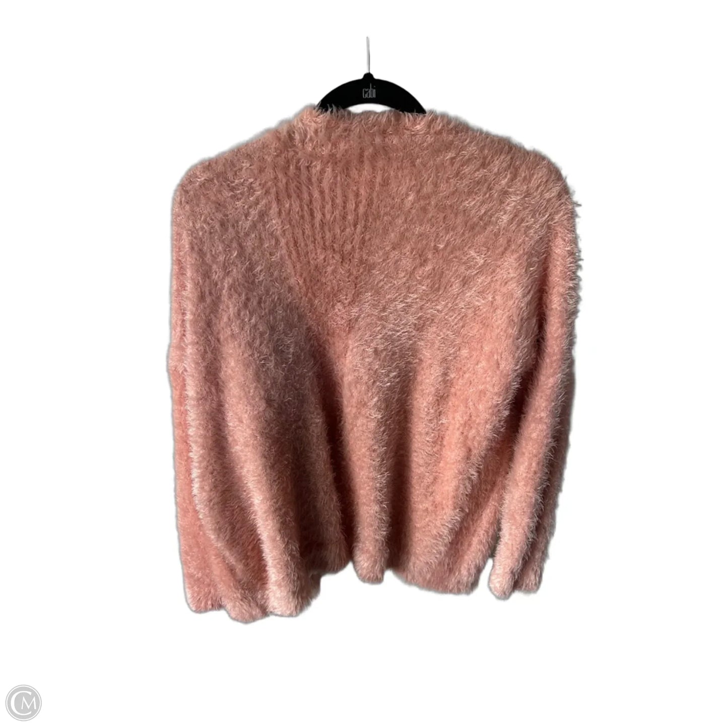 Sweater Cardigan By Clothes Mentor In Peach, Size: M