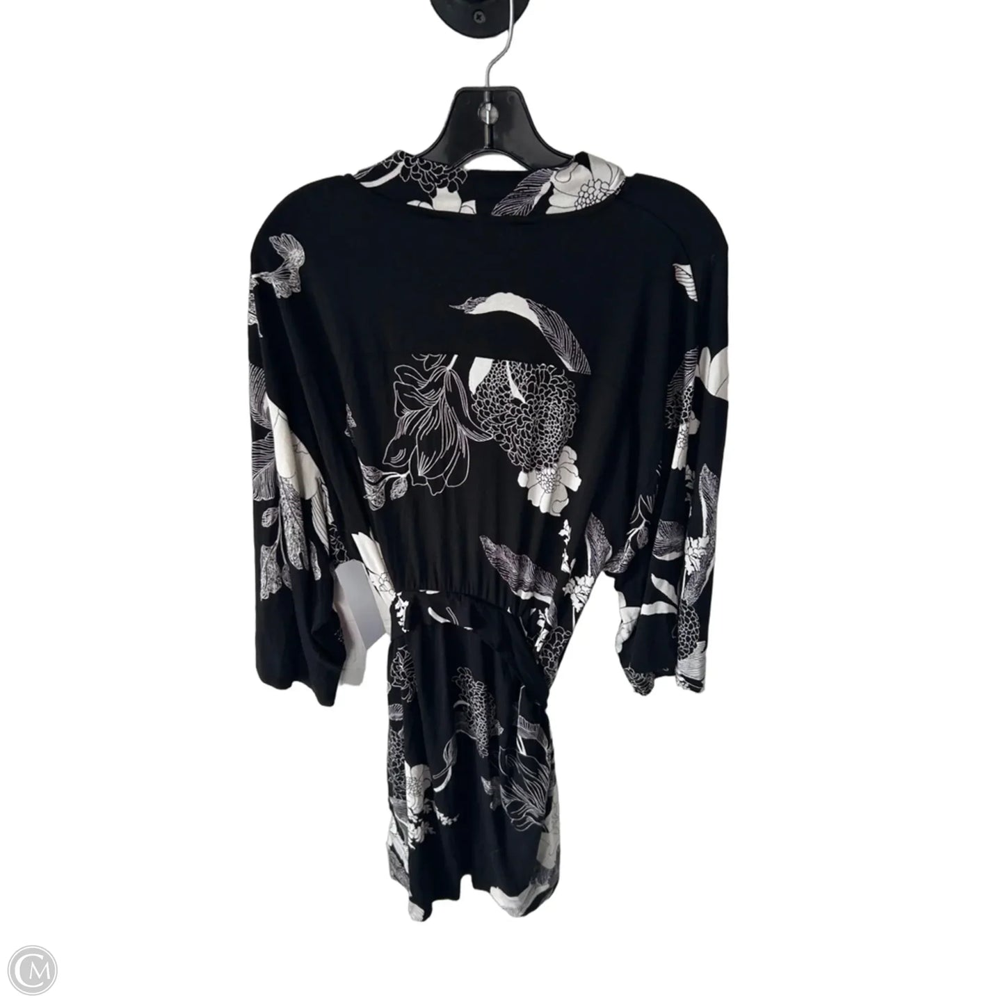 Robe By Soma In Black & White, Size: S