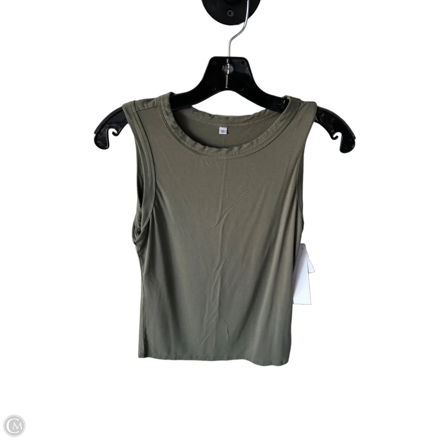 Top Sleeveless Basic By Clothes Mentor In Green, Size: Xs