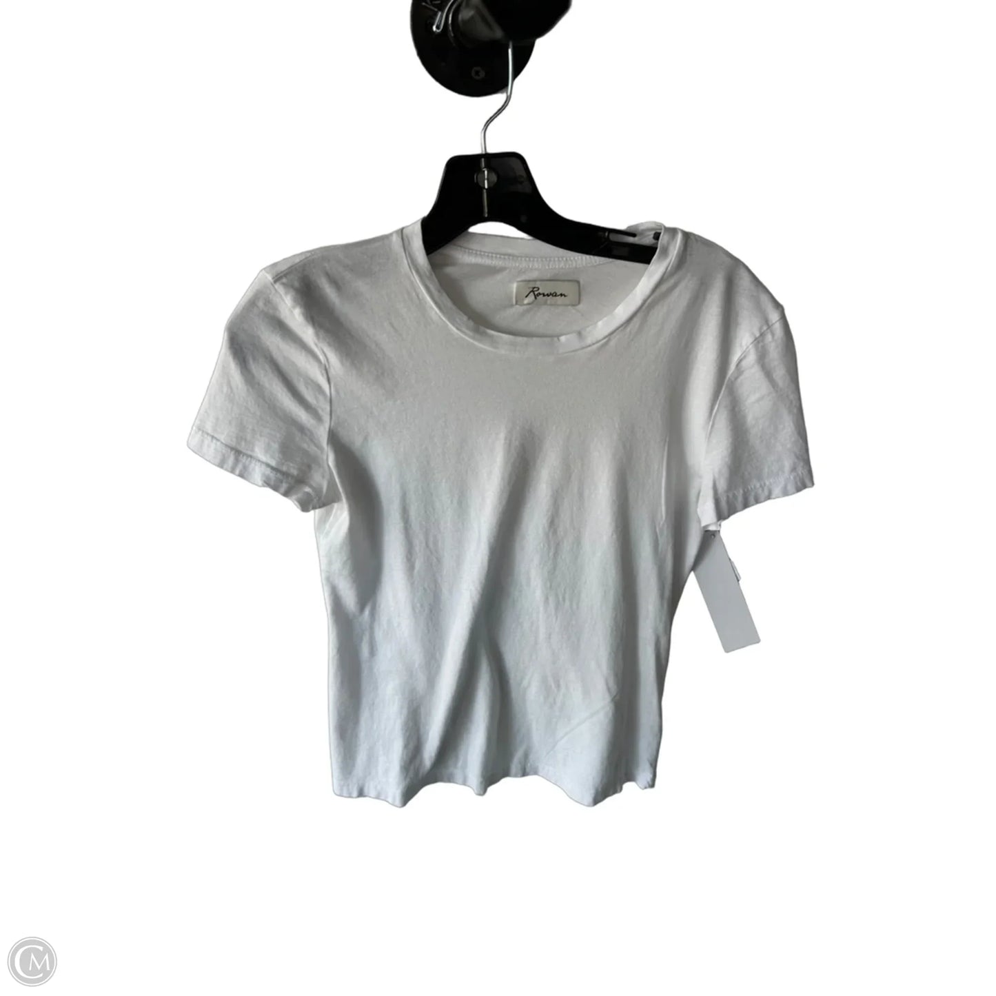 Top Short Sleeve Basic By Cmc In White, Size: Xs
