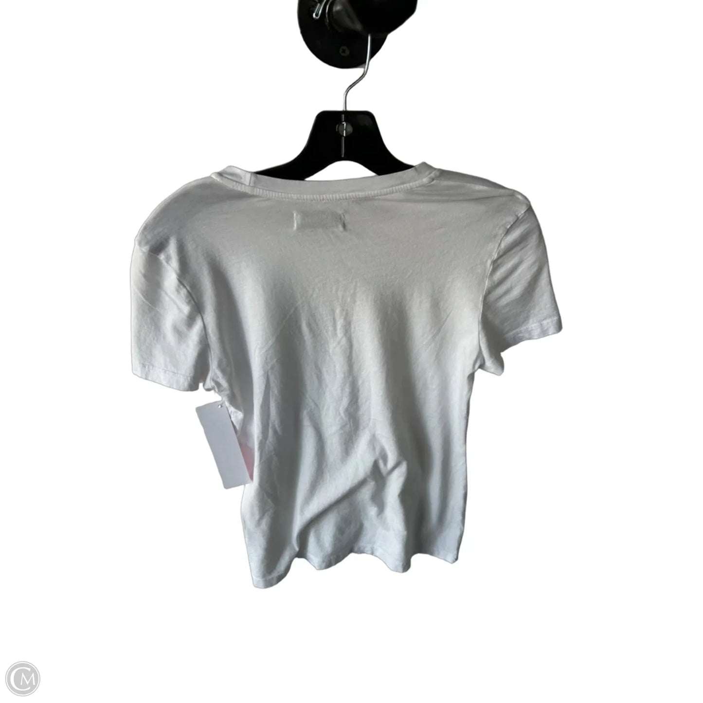 Top Short Sleeve Basic By Cmc In White, Size: Xs