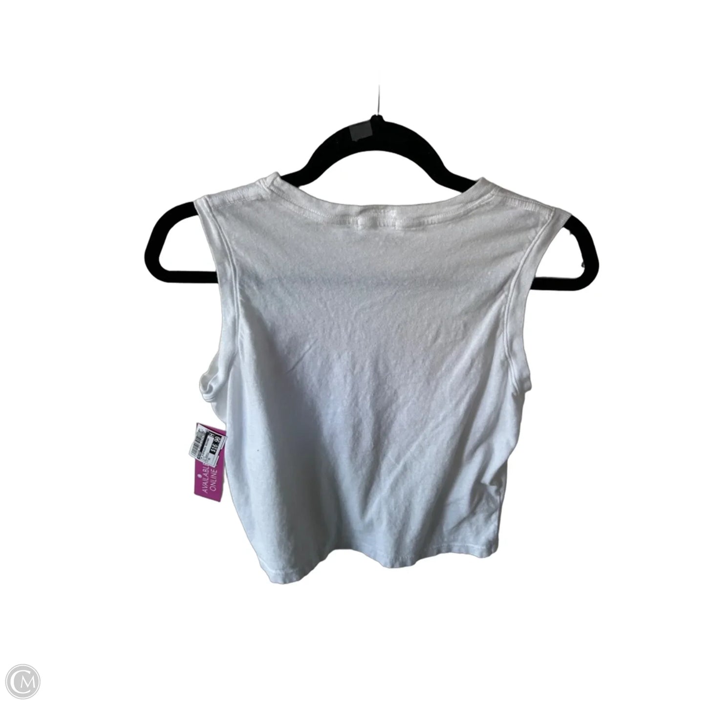 Top Sleeveless Designer By Mother In White, Size: Xs