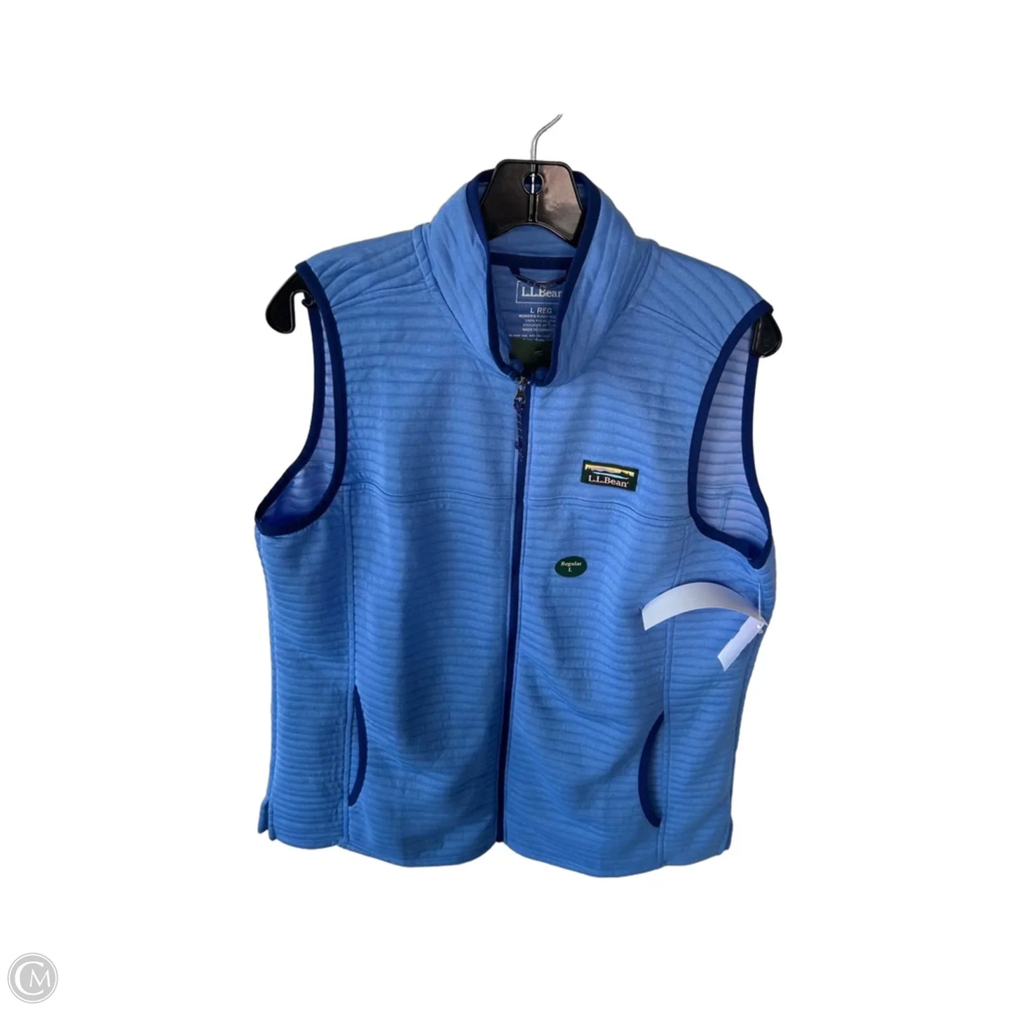 Vest Other By L.l. Bean In Blue, Size: L