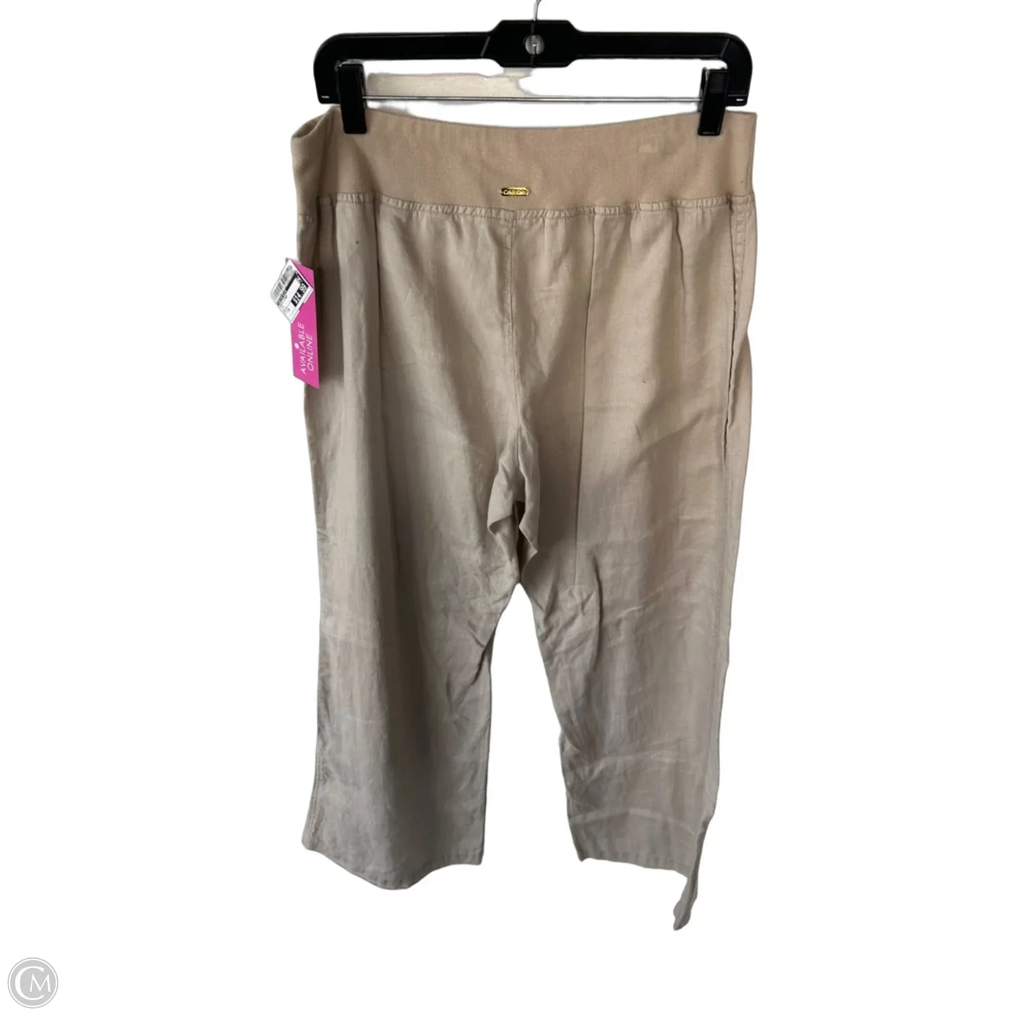 Pants Other By Calvin Klein In Tan, Size: 16