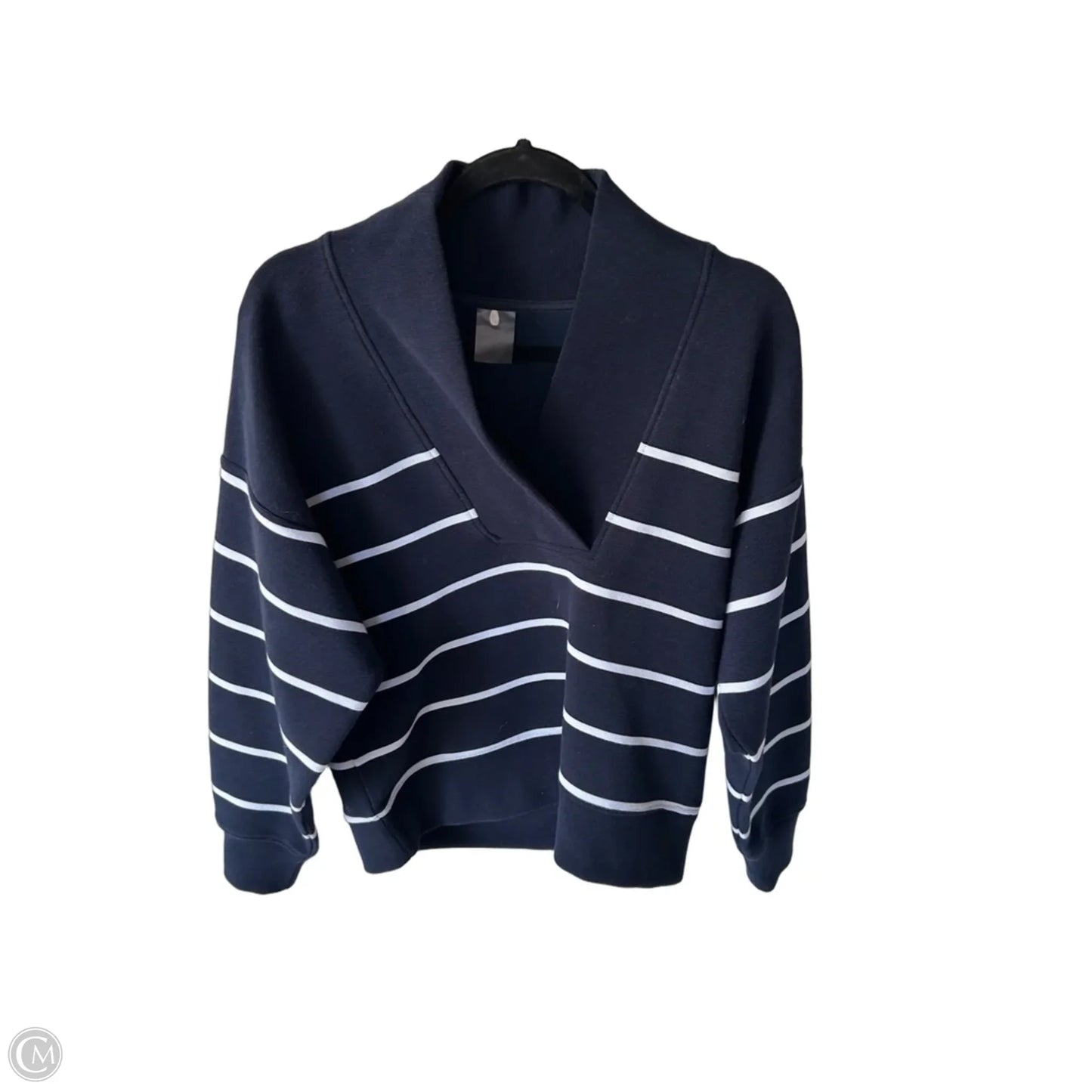 Sweater By Calia In Blue & White, Size: Xs