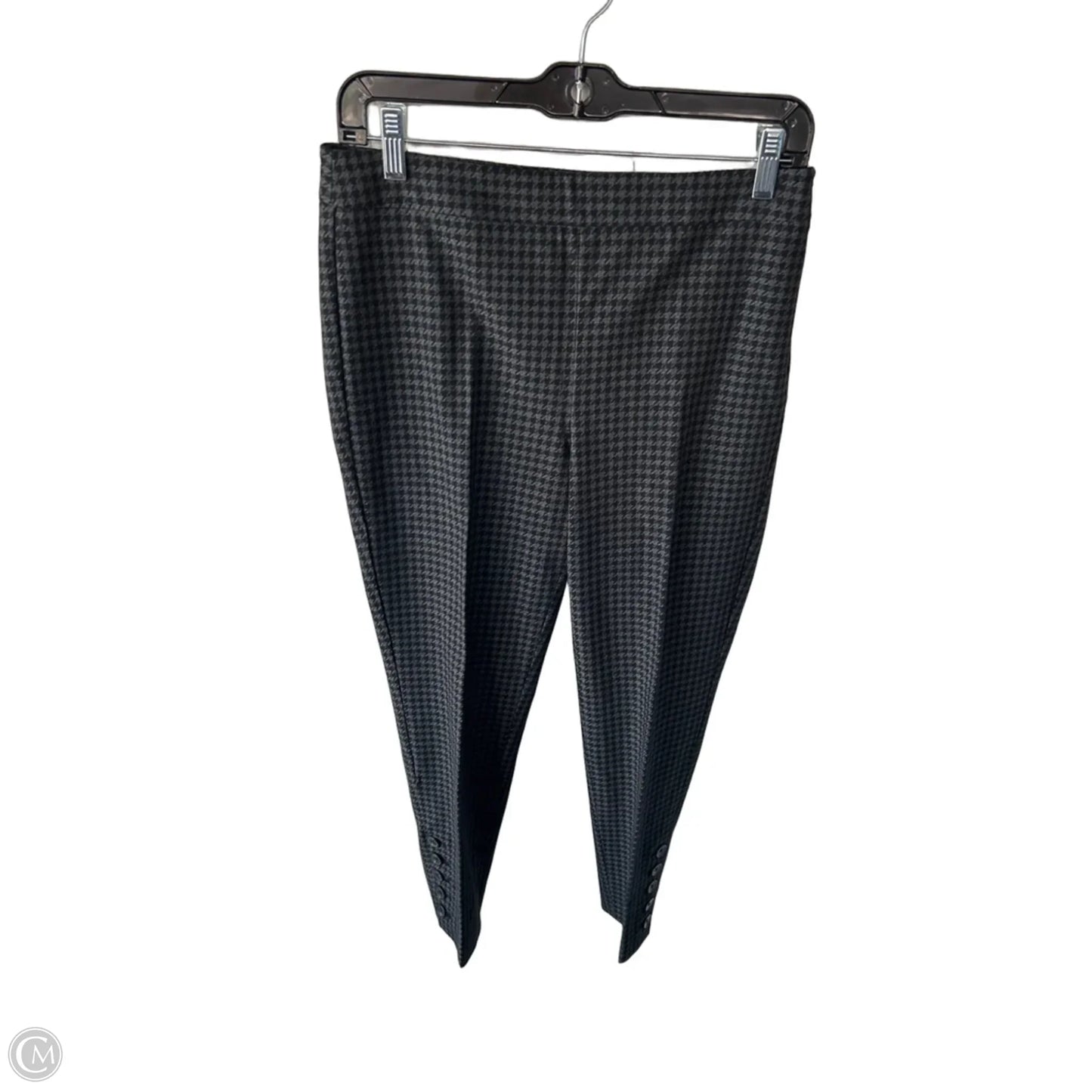 Pants Other By Talbots In Black & Grey, Size: 4p