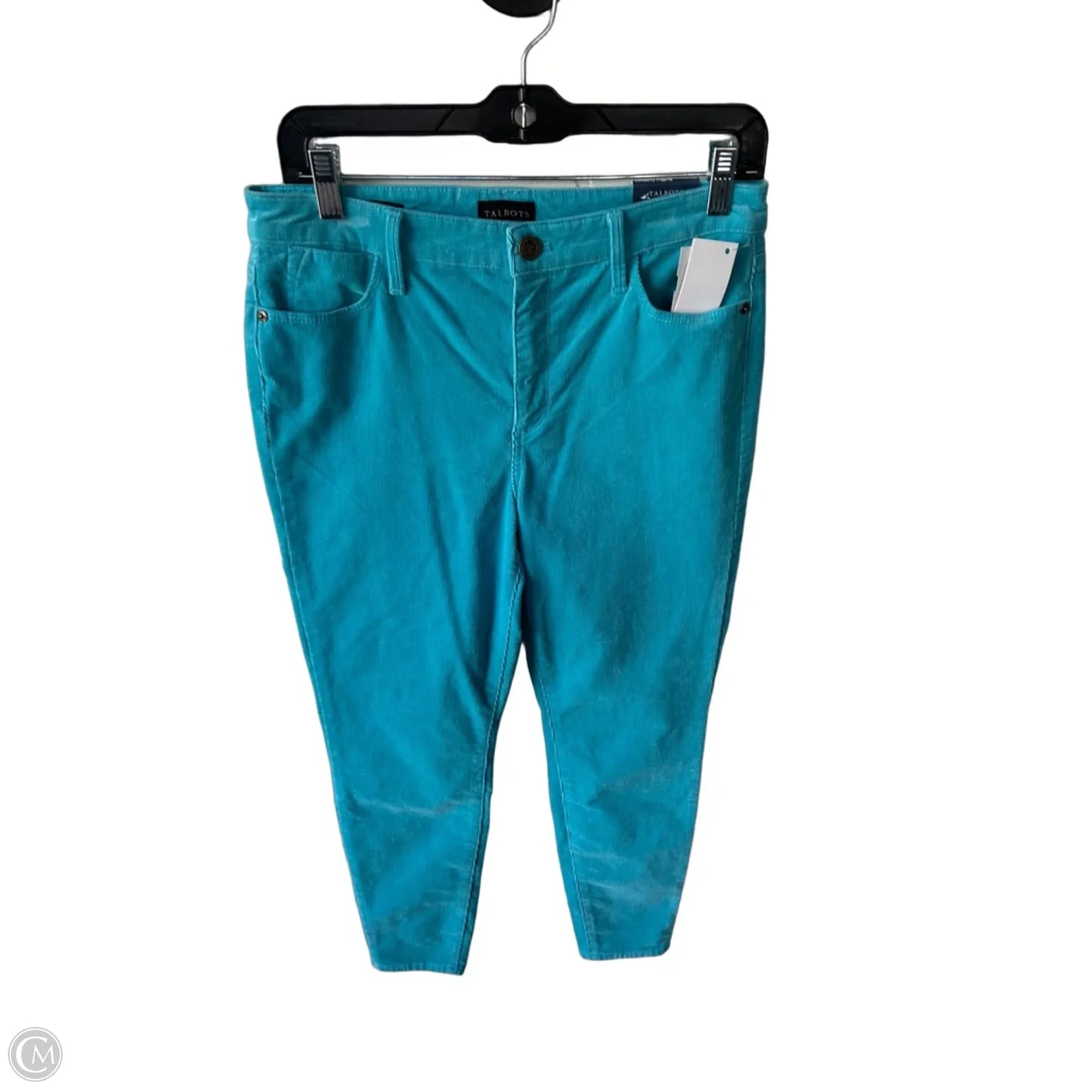 Pants Corduroy By Talbots In Blue, Size: 6p