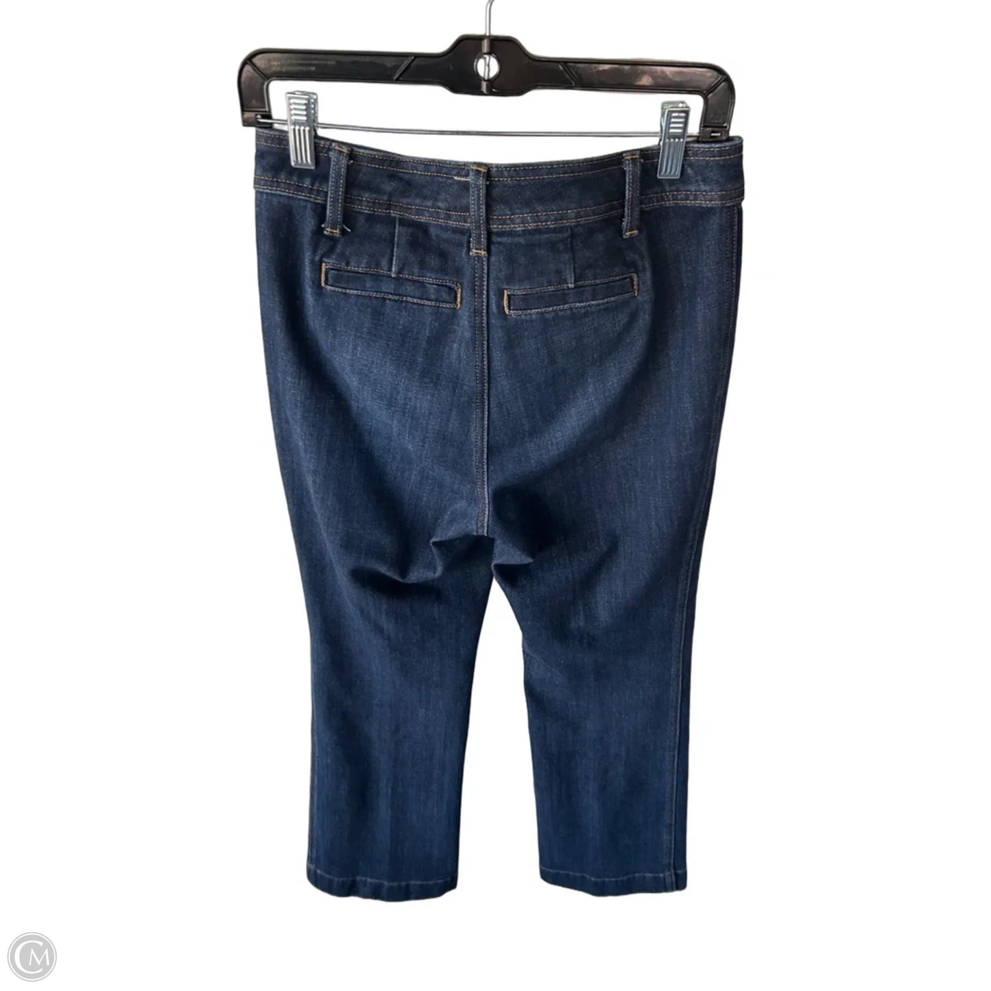 Jeans Flared By Talbots In Blue Denim, Size: 4p