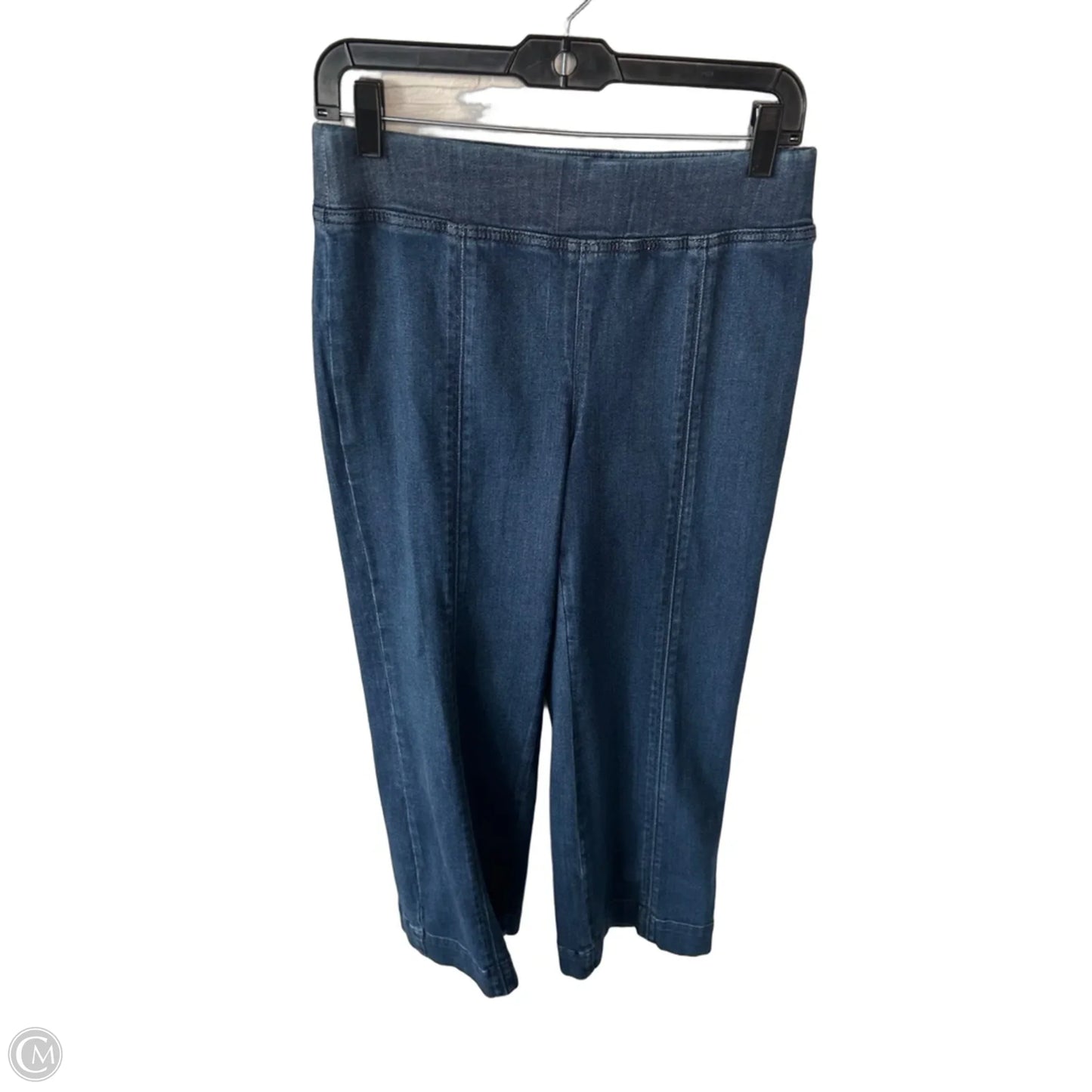 Jeans Flared By Talbots In Blue Denim, Size: 4p