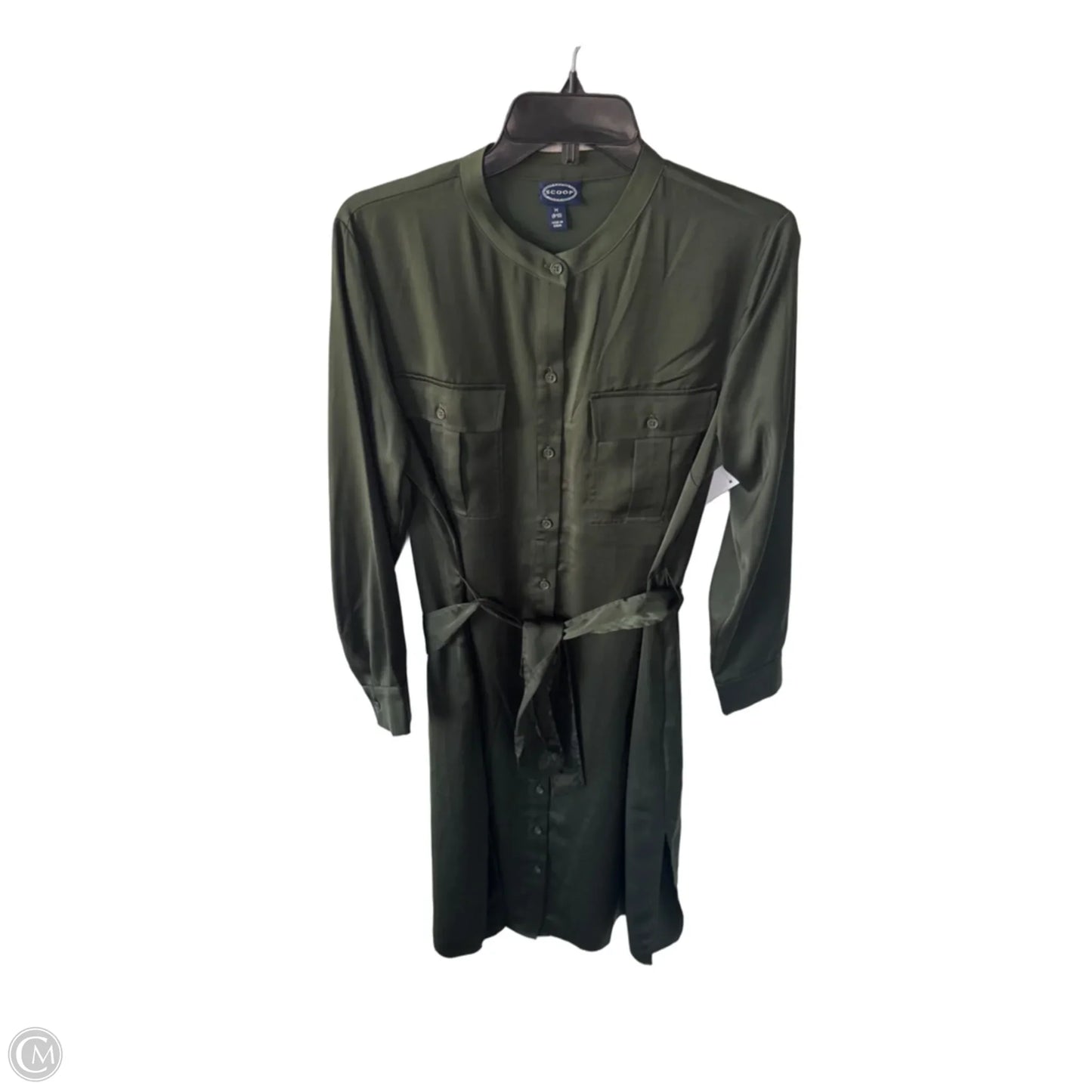 Dress Work By Scoop In Green, Size: M