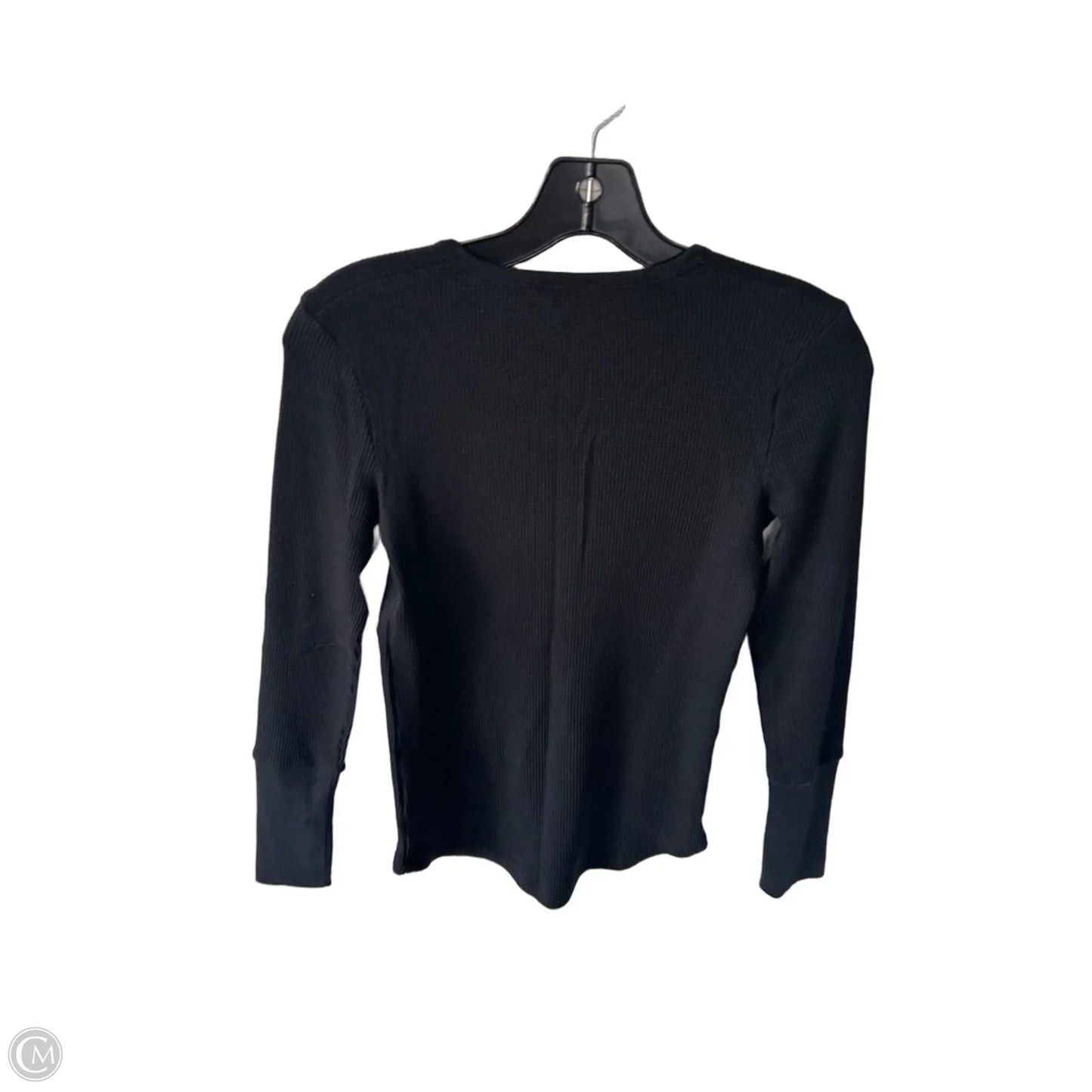 Top Long Sleeve By Splendid In Black, Size: Xs