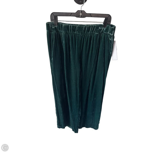 Pants Wide Leg By Eileen Fisher In Green, Size: 10