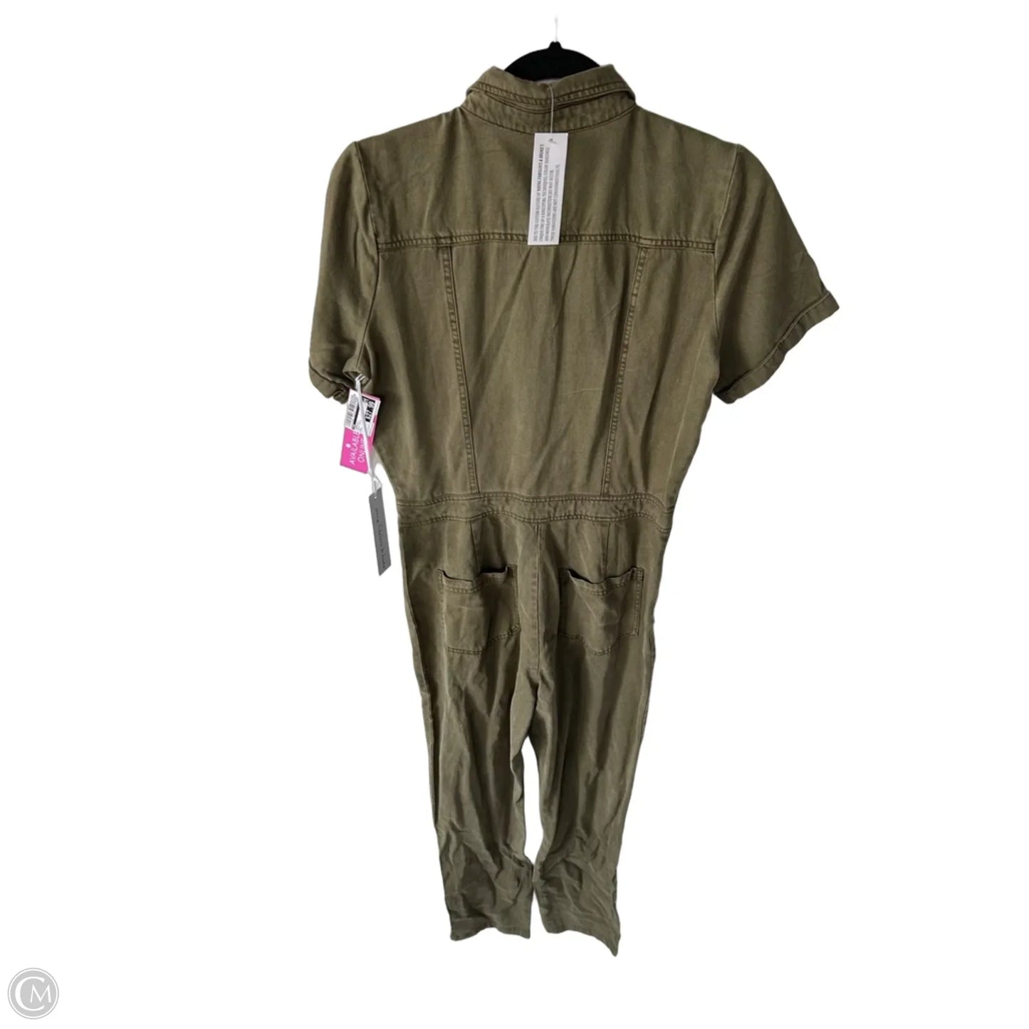 Jumpsuit By Yfb In Green Denim, Size: S