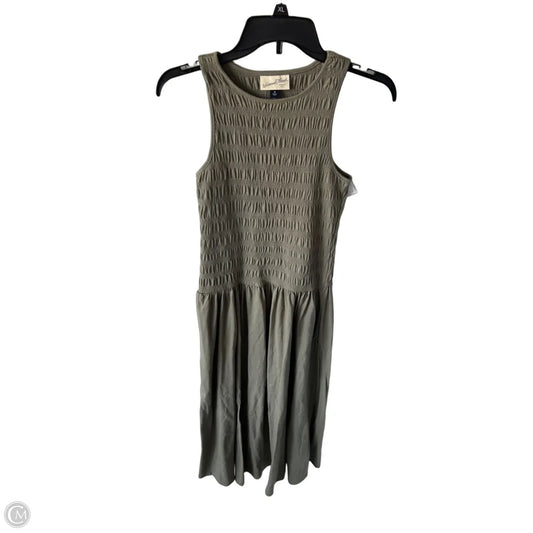 Dress Casual Midi By Universal Thread In Green, Size: M