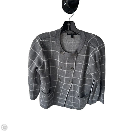 Sweater By Banana Republic In Grey & White, Size: M