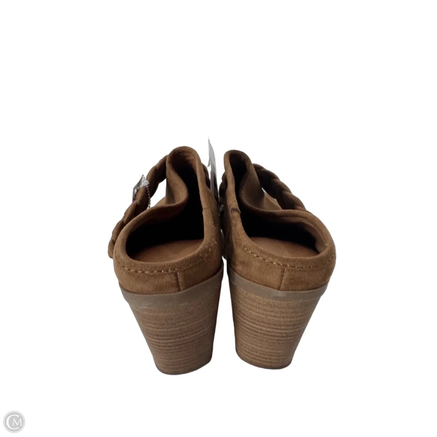 Shoes Heels Block By Universal Thread In Brown, Size: 8.5