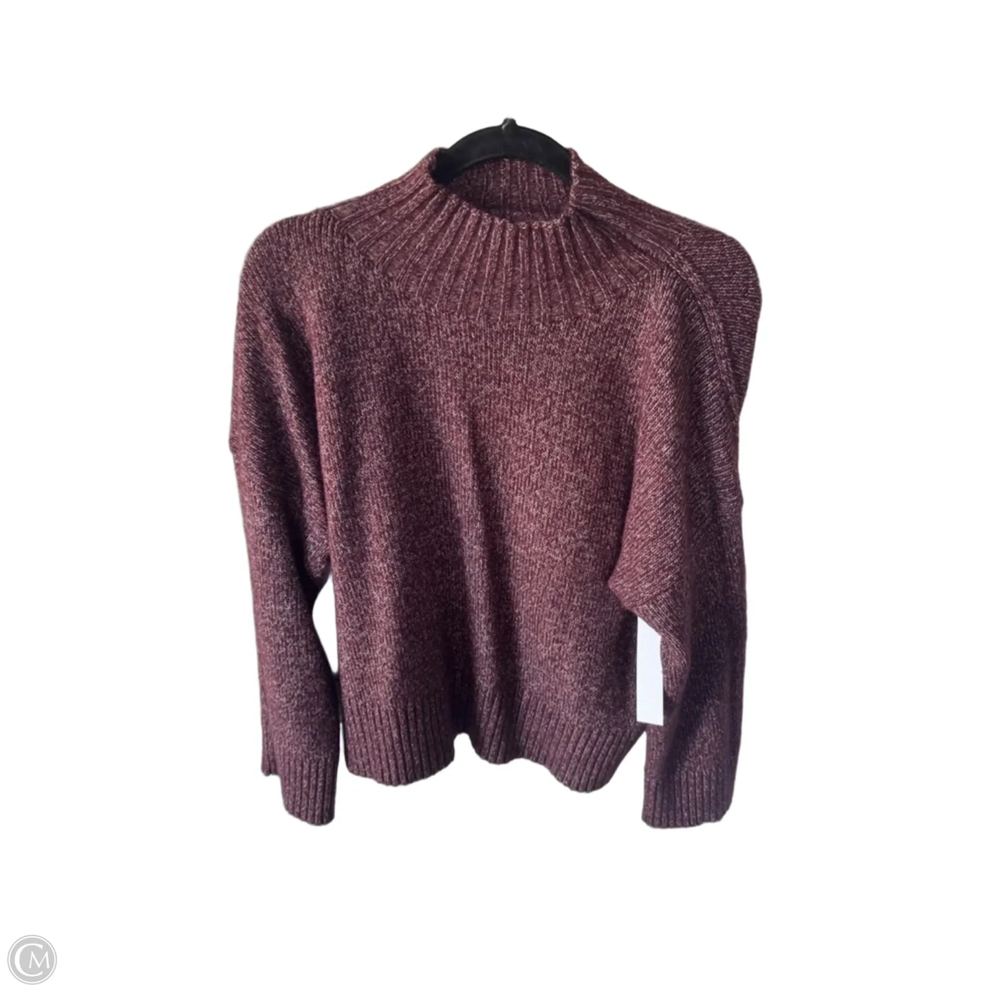 Sweater By 1.state In Maroon, Size: S
