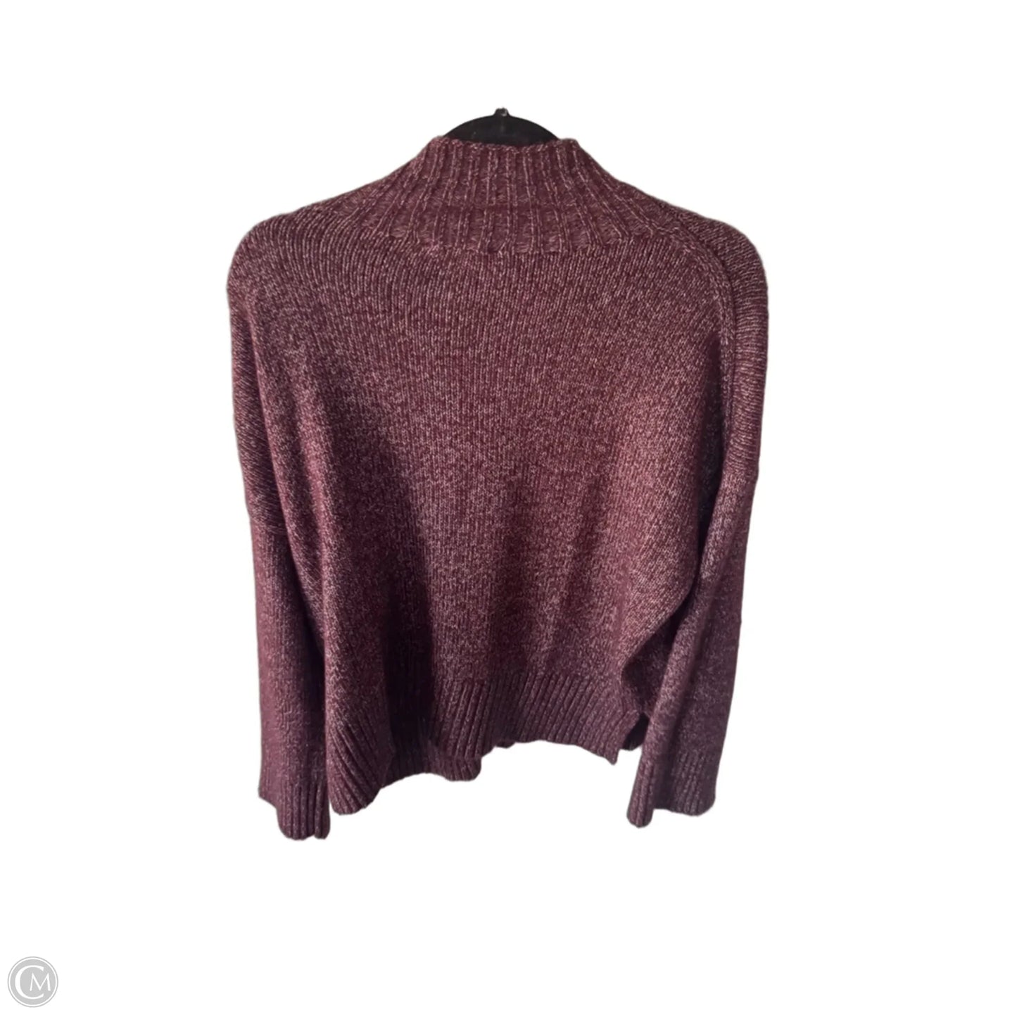 Sweater By 1.state In Maroon, Size: S
