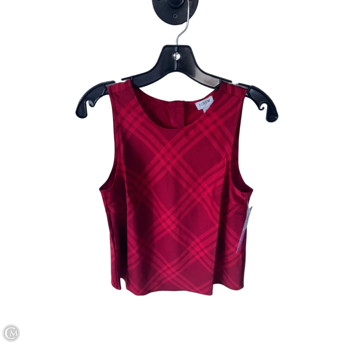 Top Sleeveless By J. Crew In Red, Size: Xs