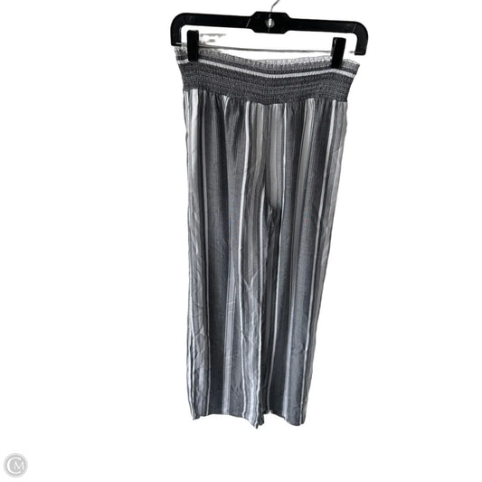 Pants Wide Leg By Allison Joy In Grey & White, Size: 6