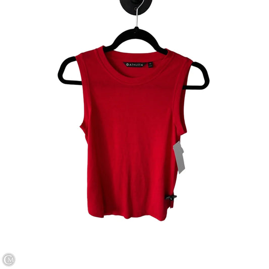 Athletic Tank Top By Athleta In Red, Size: Xs