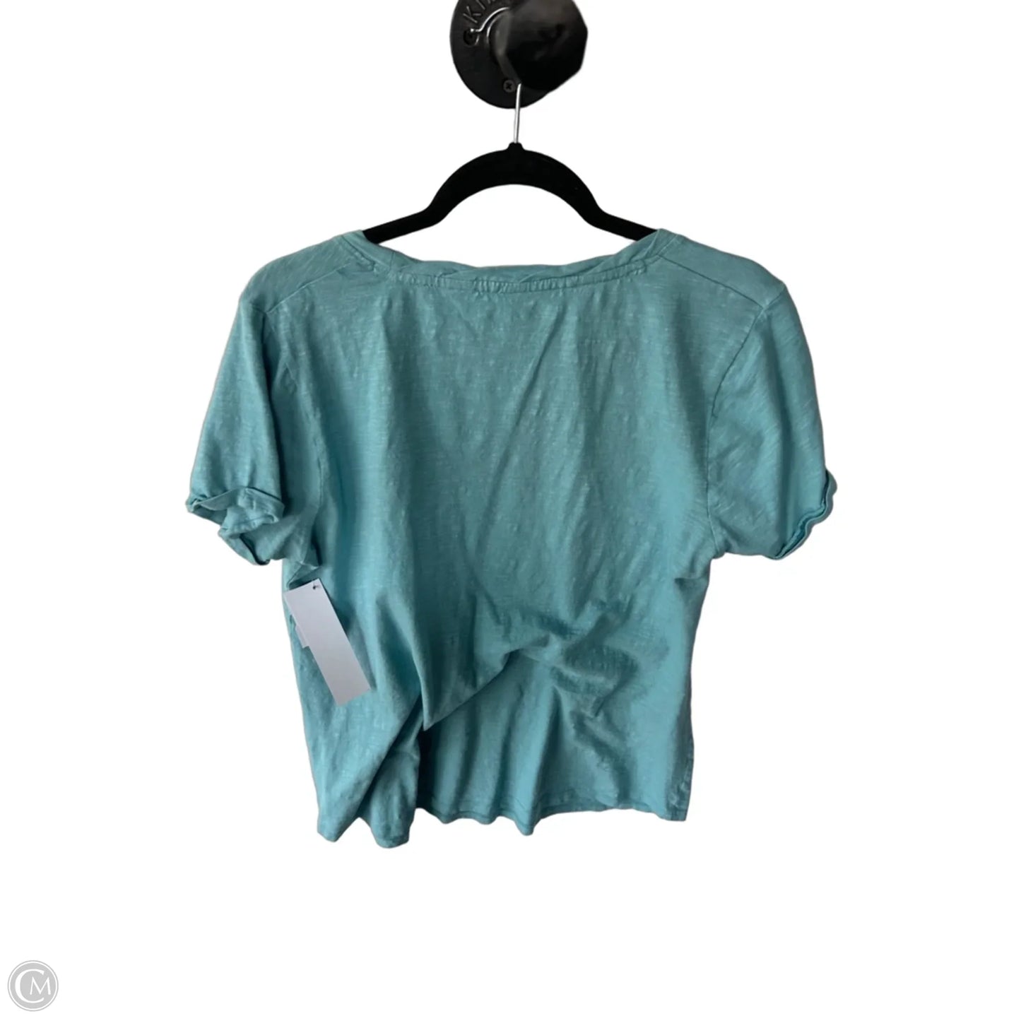 Top Short Sleeve Basic By Clothes Mentor In Blue, Size: L
