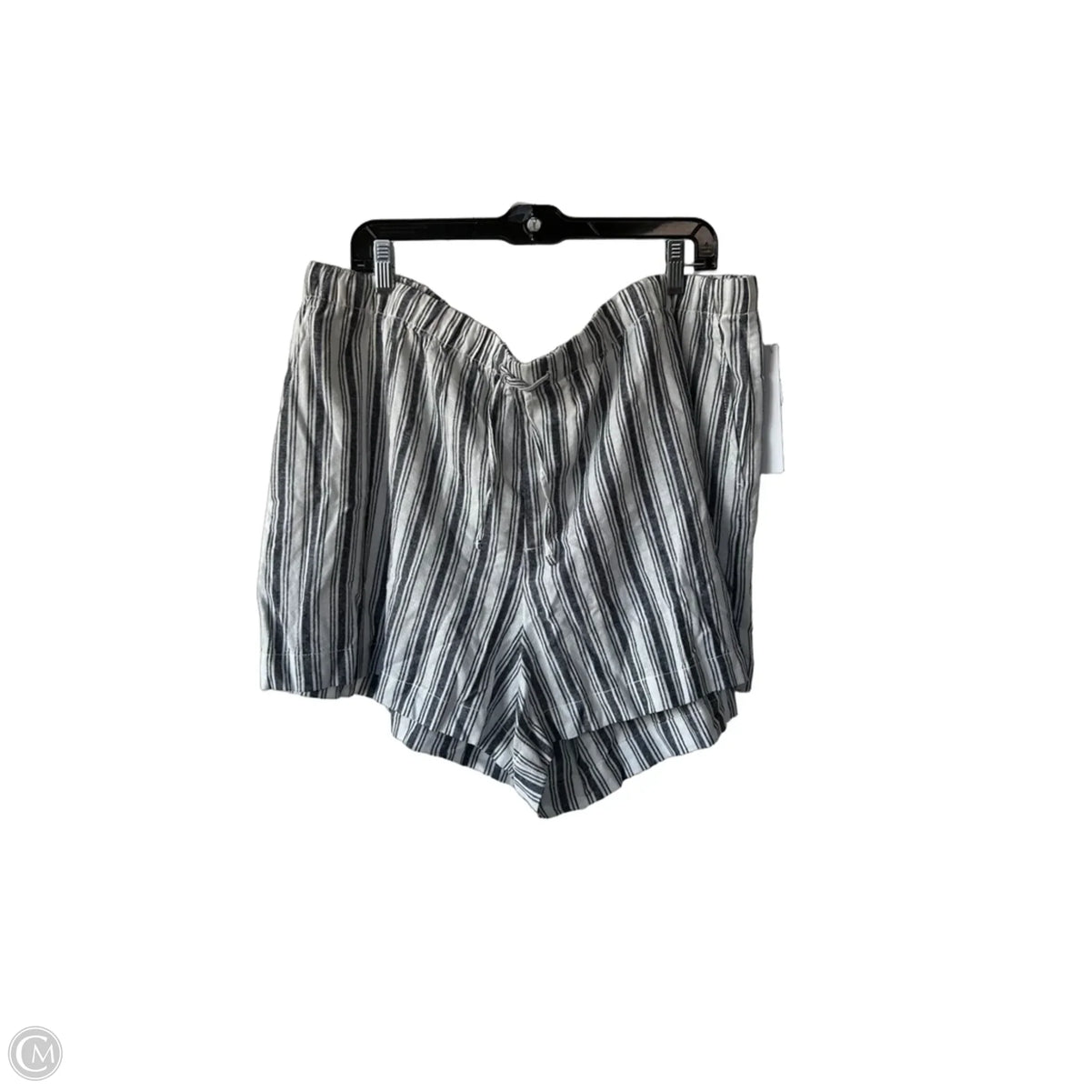 Shorts By Gap In Grey & White, Size: 18
