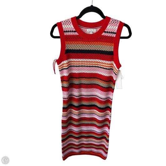Dress Sweater By Tommy Hilfiger In Red, Size: M