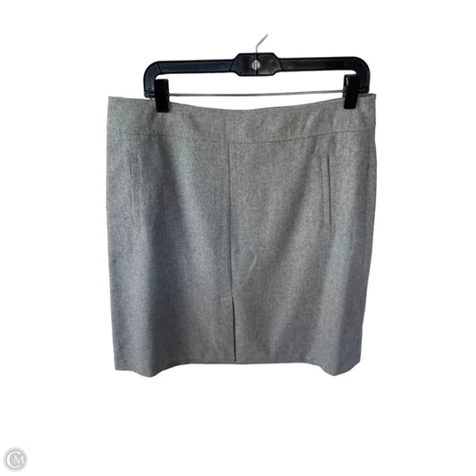 Skirt Midi By Banana Republic In Grey, Size: 12