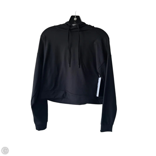 Athletic Top Long Sleeve Hoodie By All In Motion In Black, Size: S